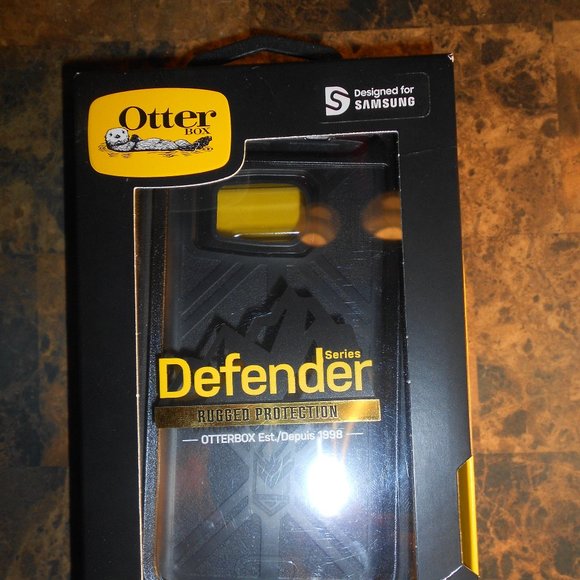 OtterBox DEFENDER SERIES Case for Samsung Galaxy S7 - Retail Packaging - BLACK